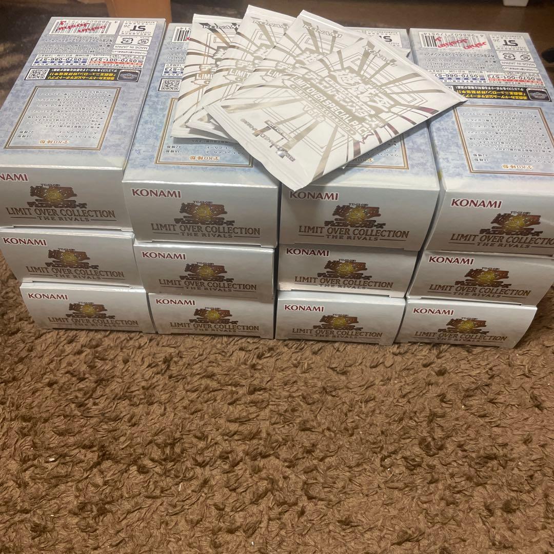 遊戯王リミットオーバーコレクション ライバルズ　シュリなし12BOX プロモ付き