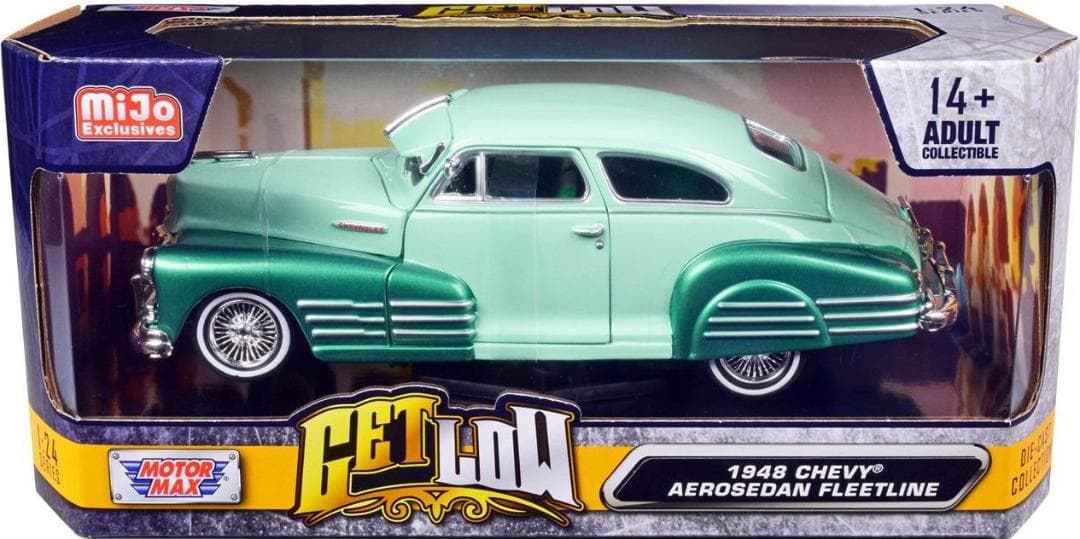 ミニカー Motormax 1948 Chevy Fleetline Lowrider