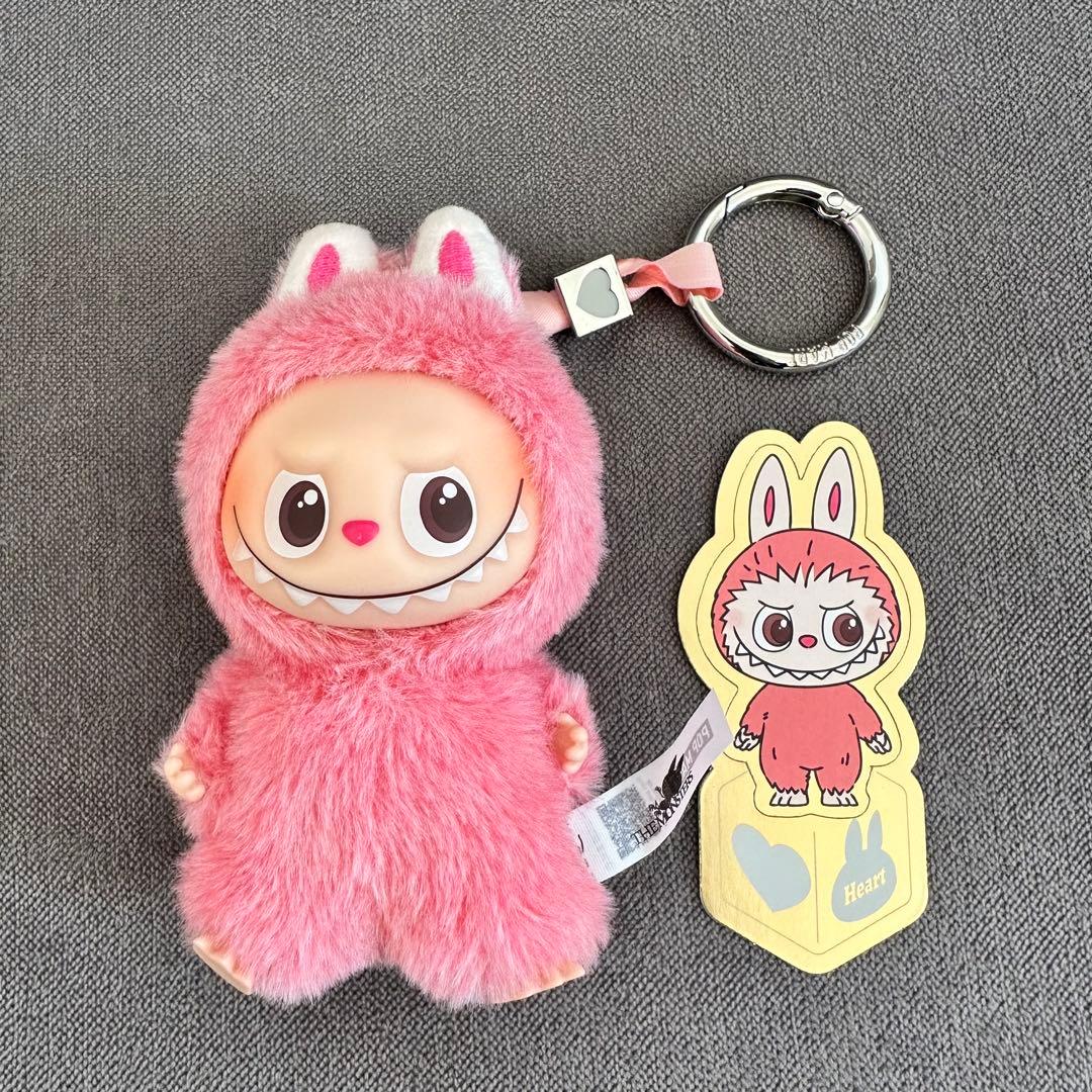 正規品 Labubu イニシャル ラブブ 【❤︎】ピンクハート シークレット