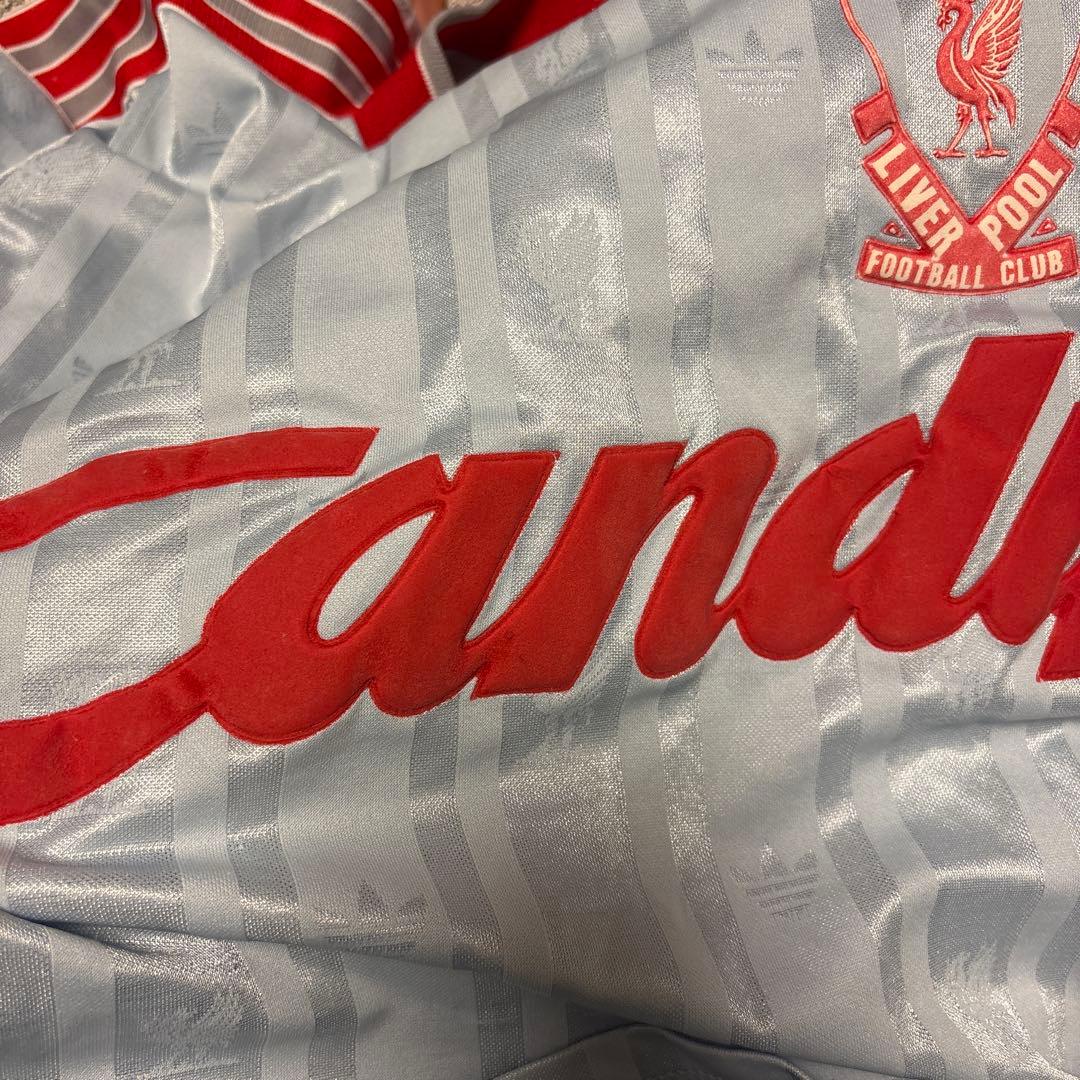 リバプール adidas シルバーシャツ Candy