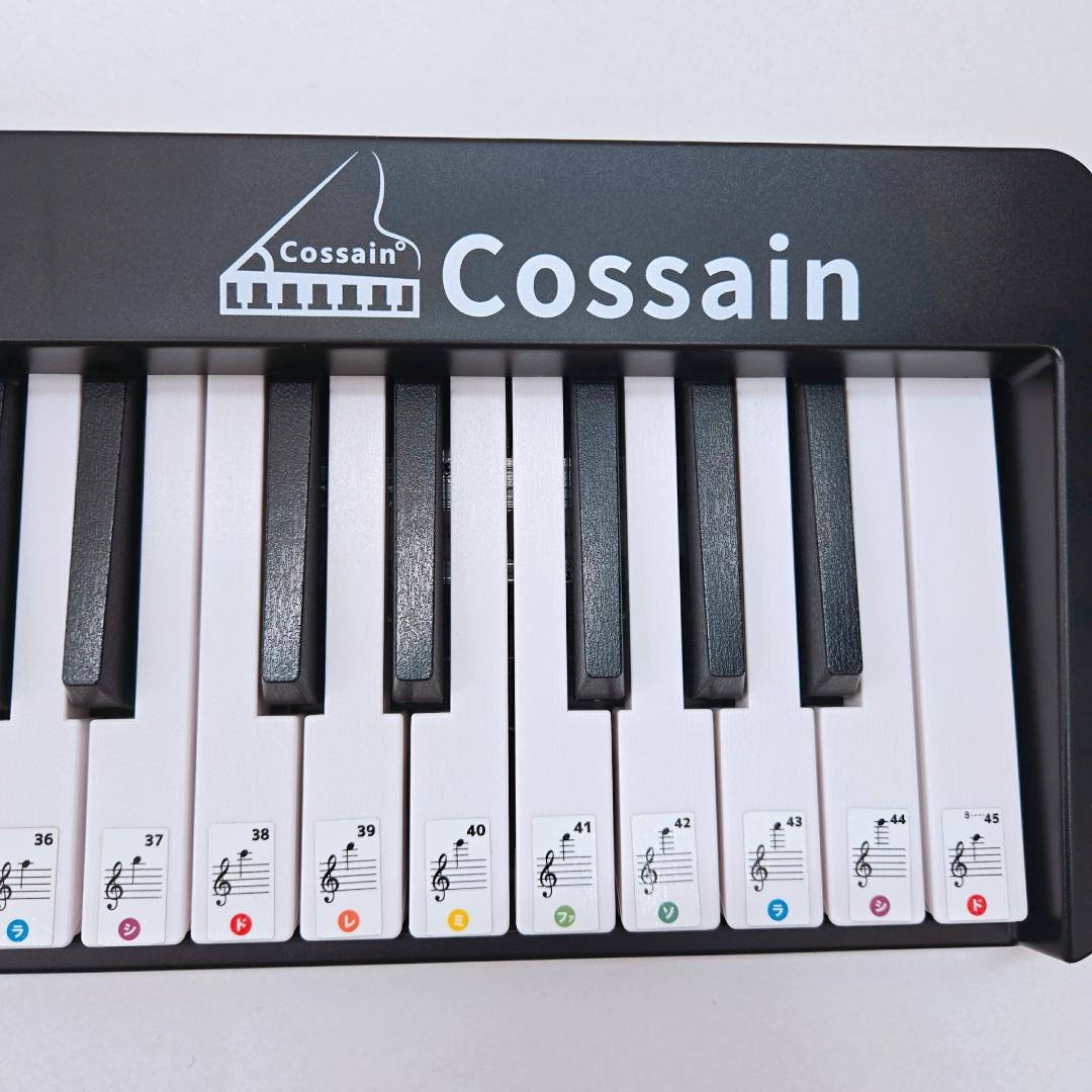 【美品】cossain 61鍵 折りたたみ式ピアノ 電子ピアノ ブラック
