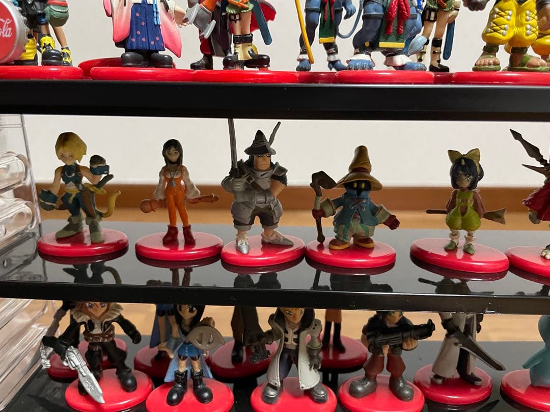 ファイナルファンタジー　コカコーラ フィギュア　セット47体