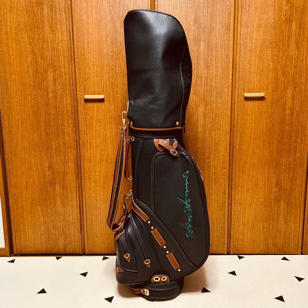 【希少】HONMA ホンマ クラシック キャディバッグ レザー ゴルフバッグ