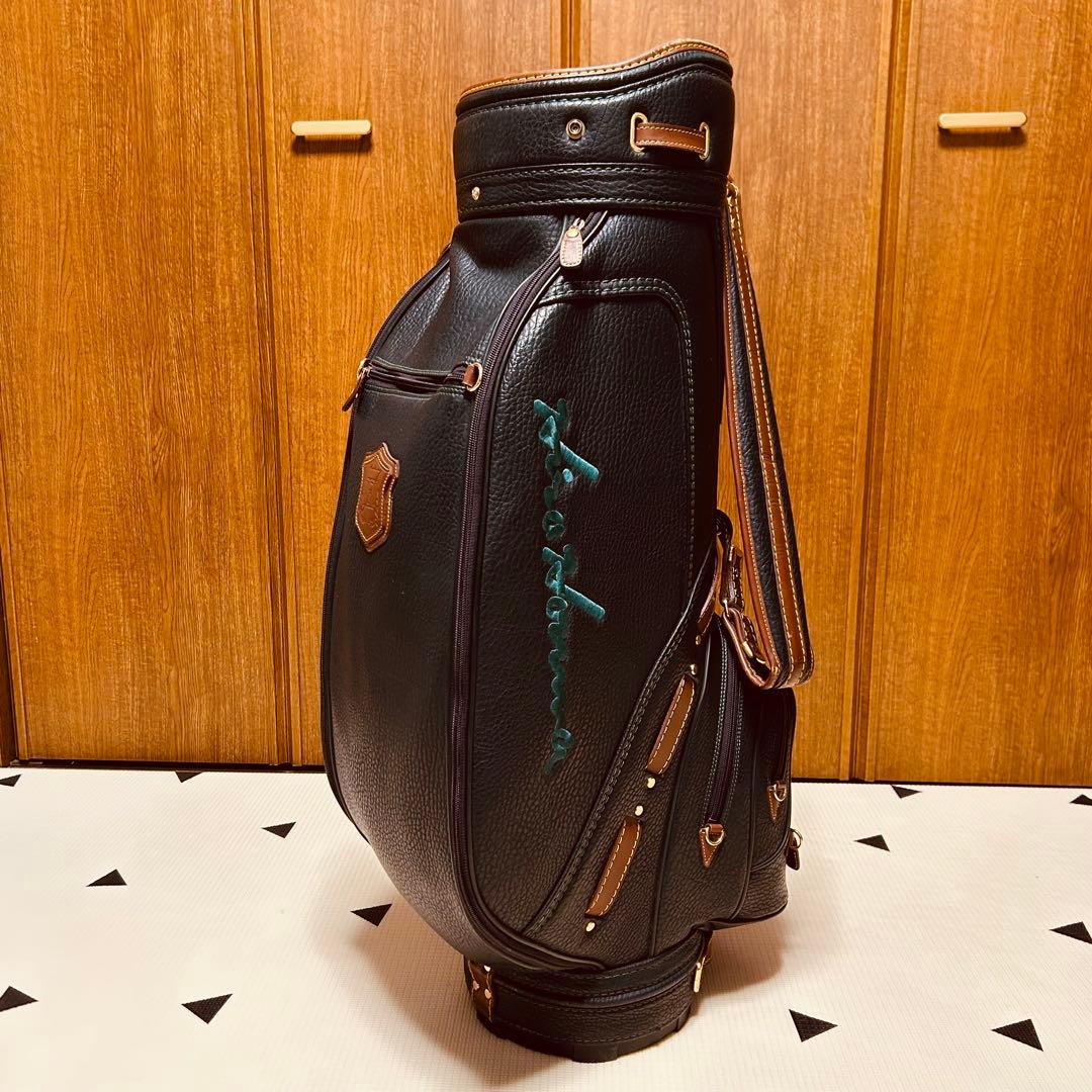 【希少】HONMA ホンマ クラシック キャディバッグ レザー ゴルフバッグ