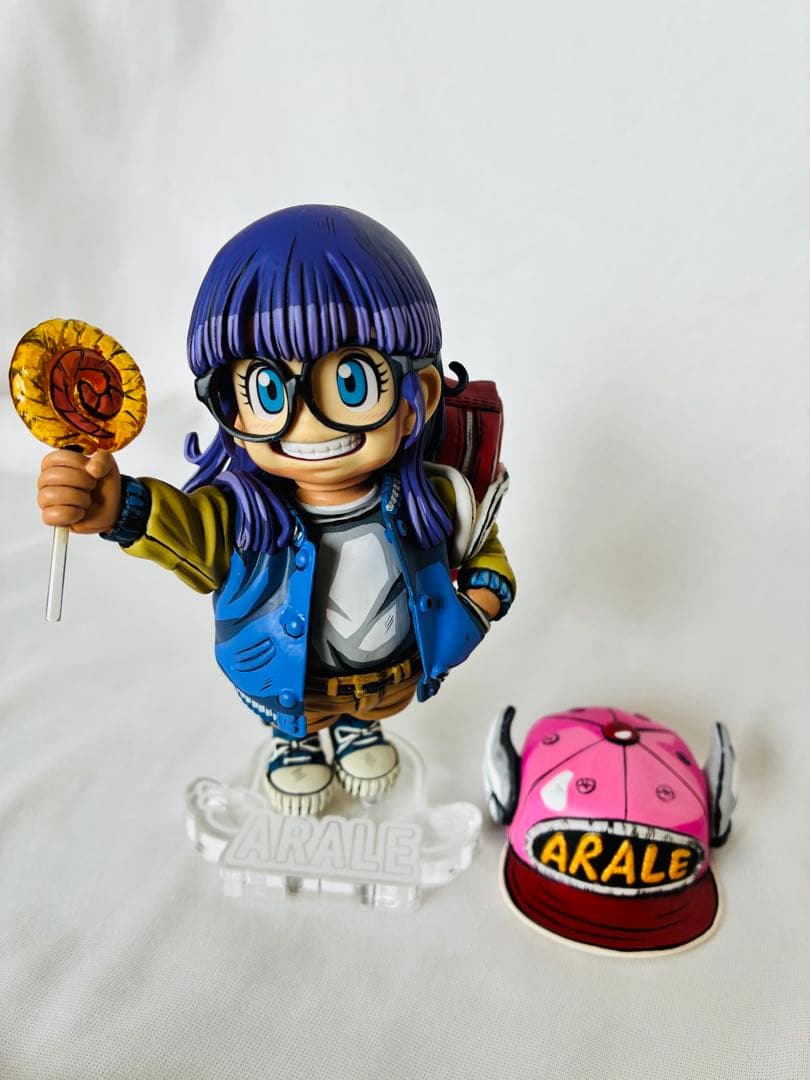 Dr.スランプ　アラレちゃん　フィギュア　フルリペイント 二次元彩色 鳥山明