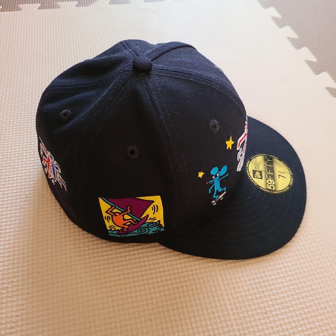 NEW ERA 59FIFTY Keith Haring サイン入りキャップ