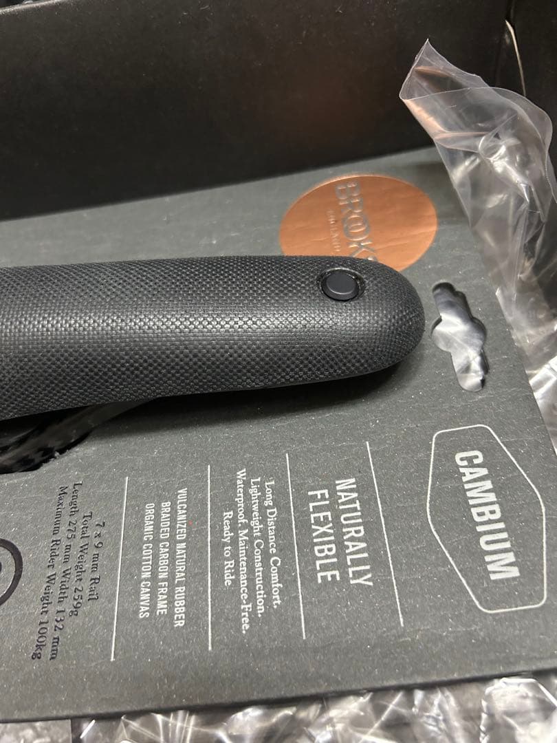 新品未使用ブルックスーCambium C13サドル