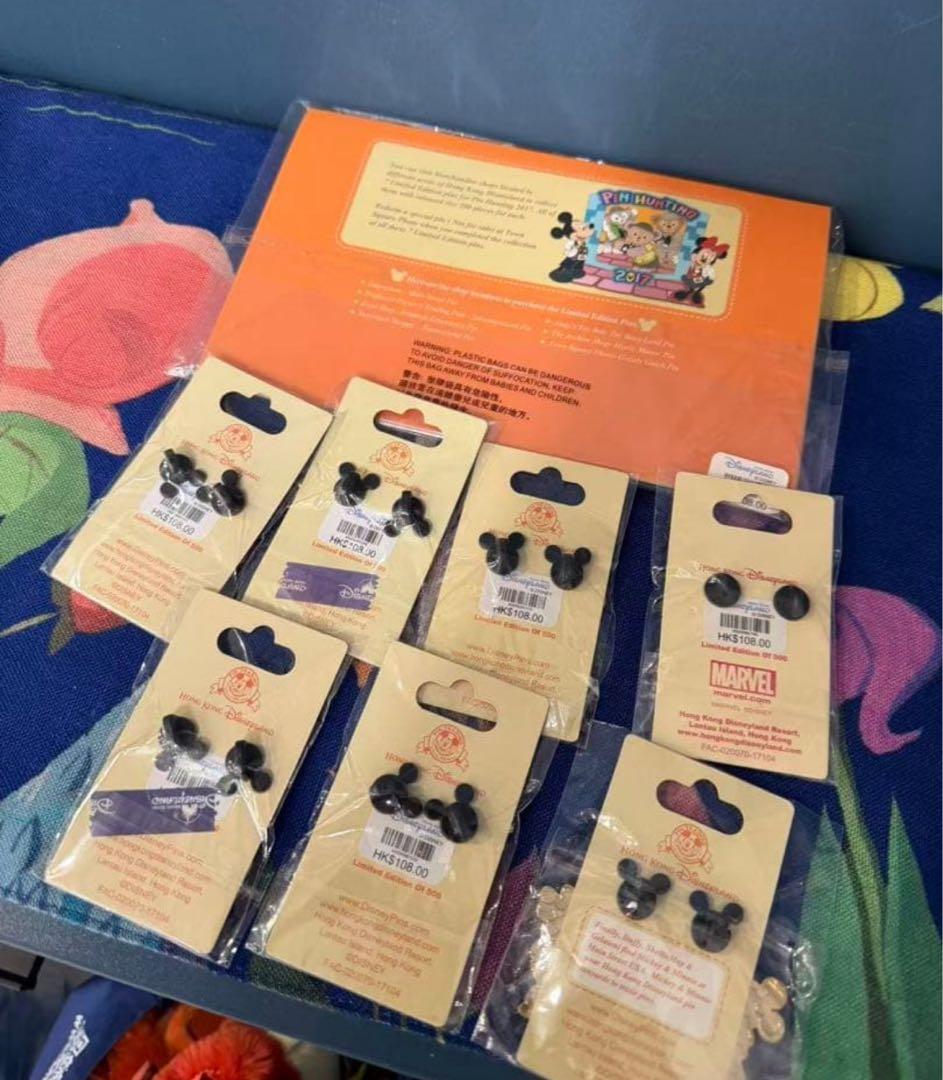 香港ディズニーランド正規品宝探し　限数500 ダッフィーフレンズ