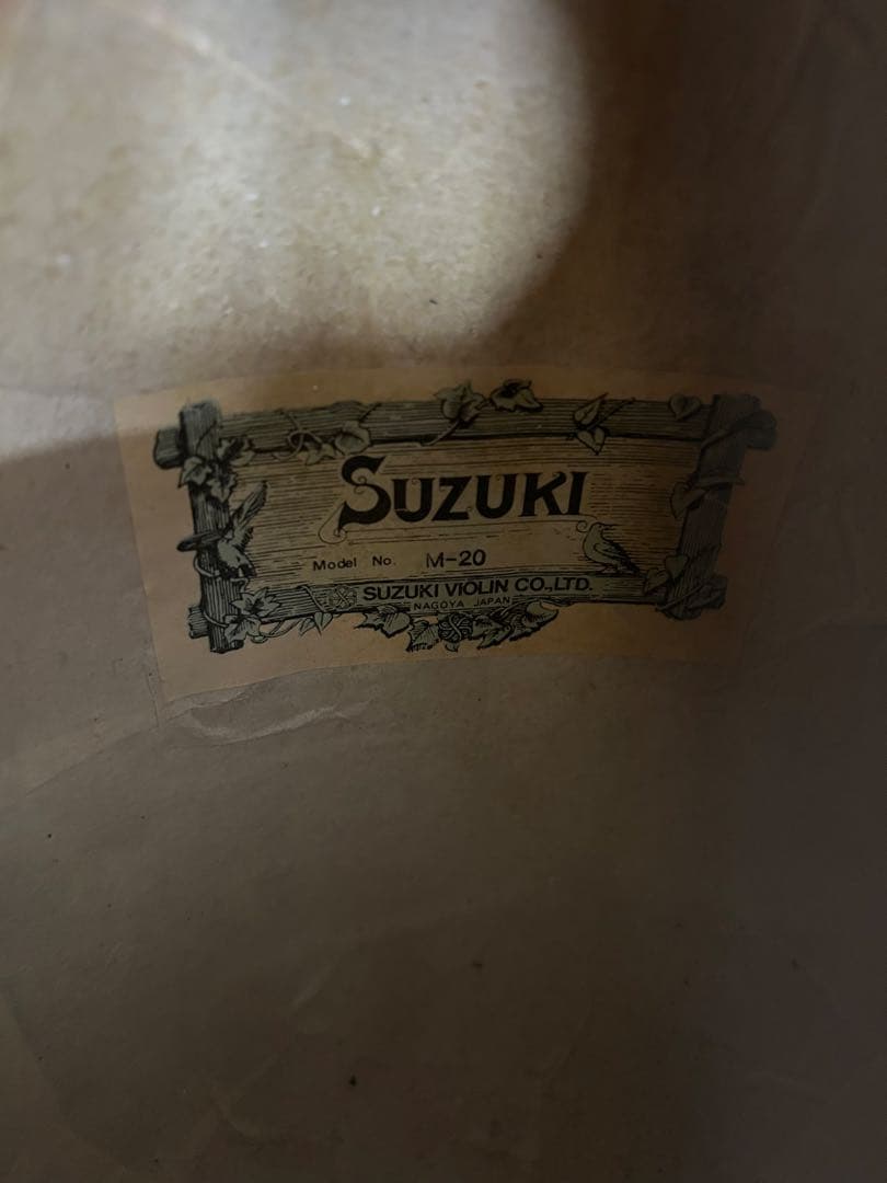 SUZUKIヴァイオリン製マンドリンM-20