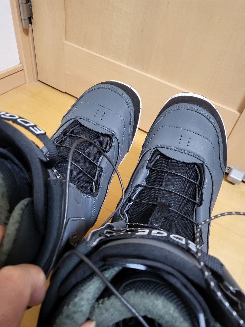 27cm NORTHWAVE ノースウェーブ EDGE SLS ブーツ グレー