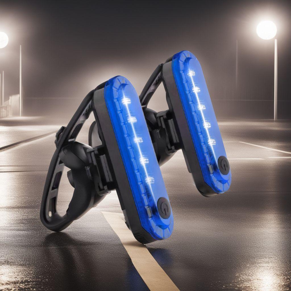 USB充電 LED 防水 サイクルライト 自転車テールライト 2個セット