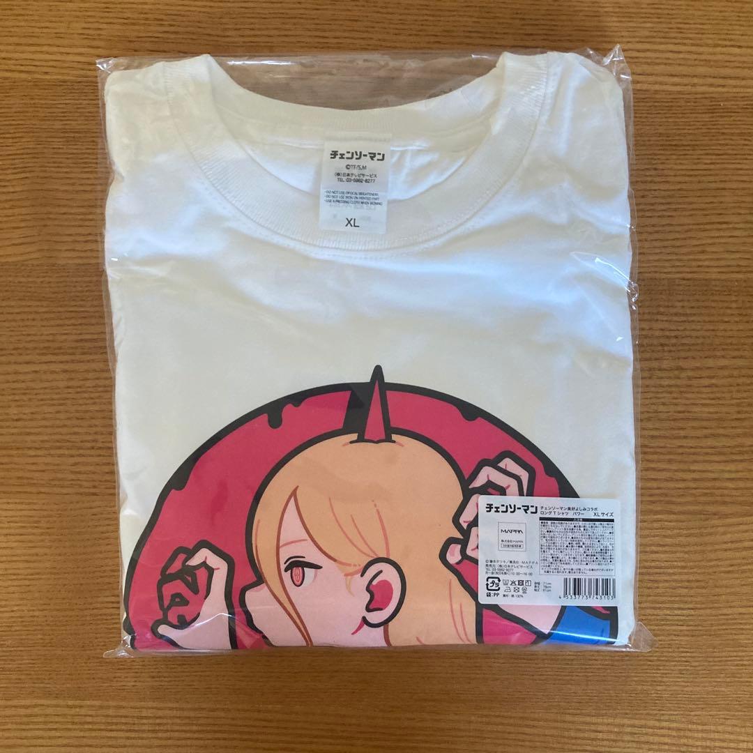 チェンソーマン 美好よしみコラボ ロングTシャツ パワー XLサイズ