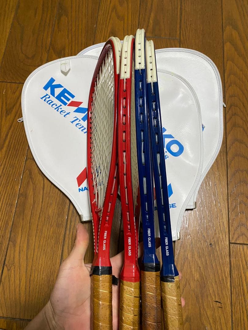 KEIKO テニスラケット 4本セット