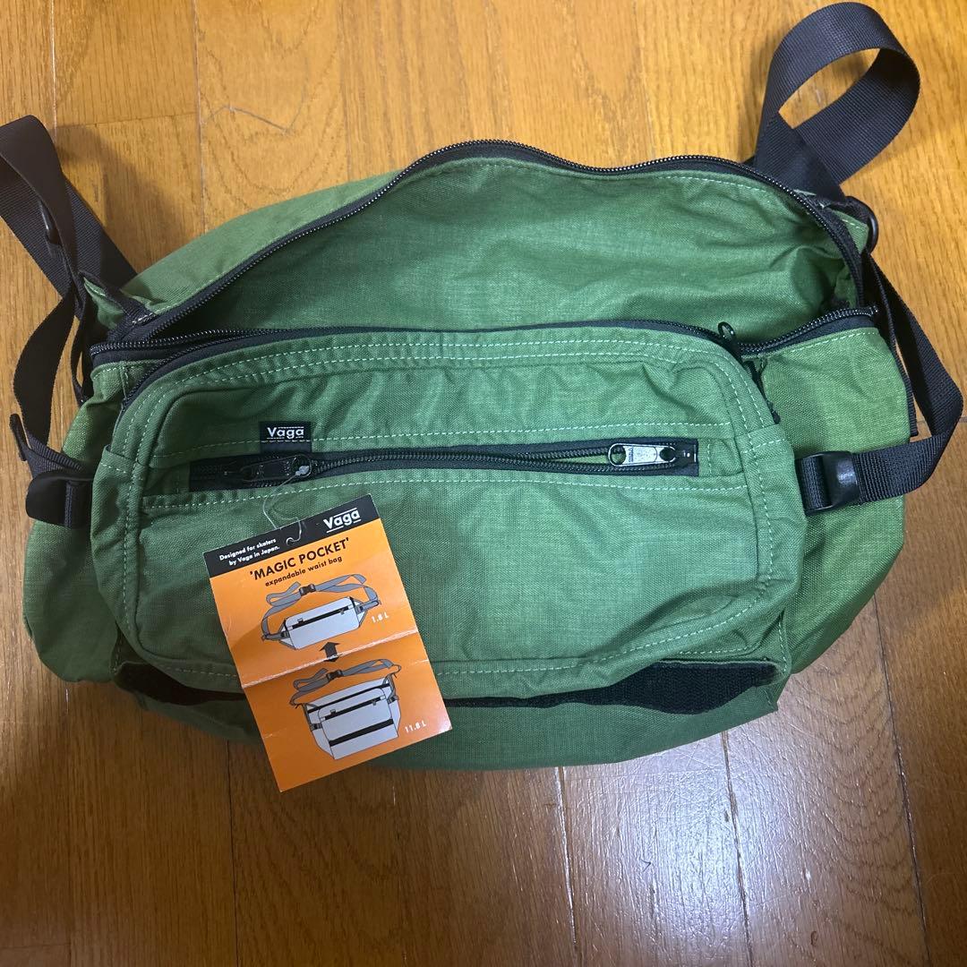 新品　VAGA バガ MAGIC POCKET 2G グリーン　スケートボード