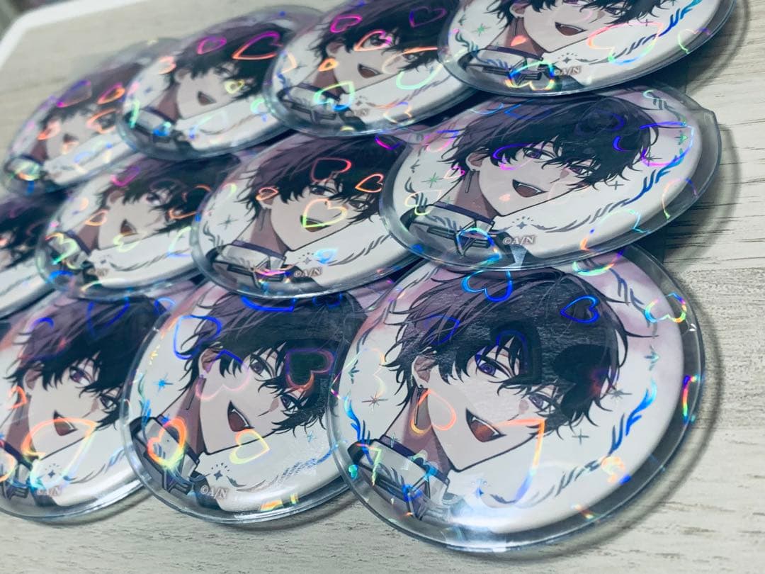 ART OF NIJISANJI 佐伯イッテツ 缶バッジ まとめ売り