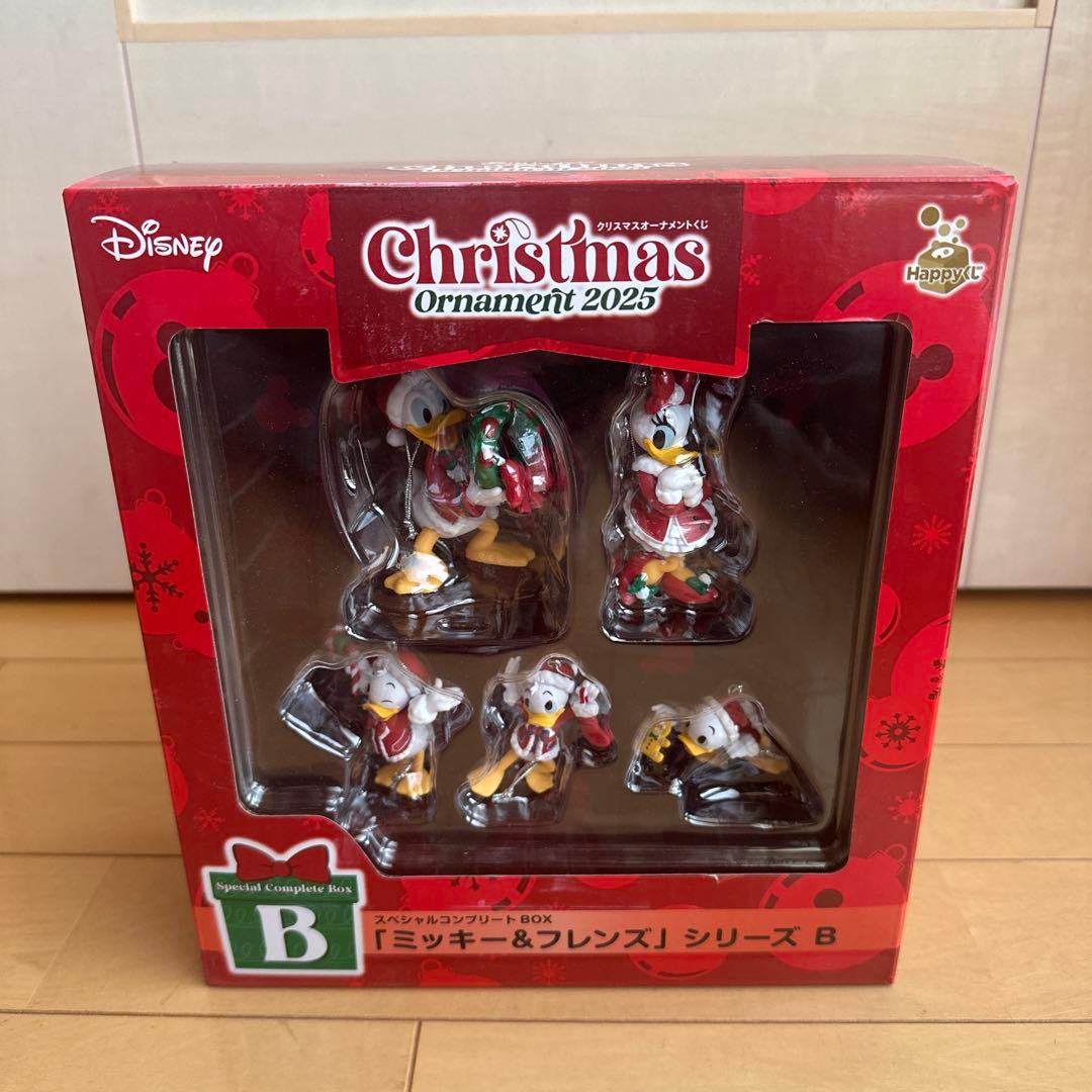 ディズニークリスマスくじスペシャルコンプリートBOX A賞、B賞、F賞3点セット