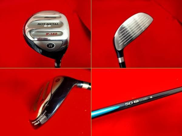 Mizuno ゴルフクラブ4本 JPX3番19 A25５番 HOT L他
