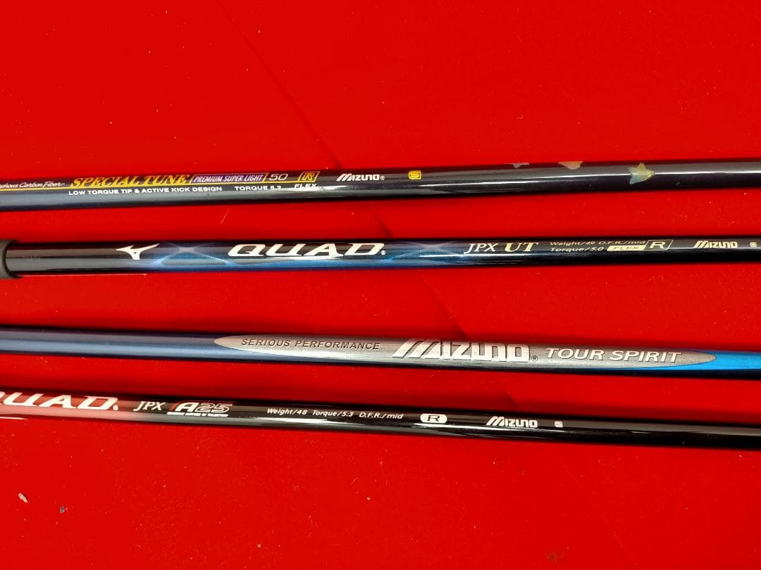 Mizuno ゴルフクラブ4本 JPX3番19 A25５番 HOT L他