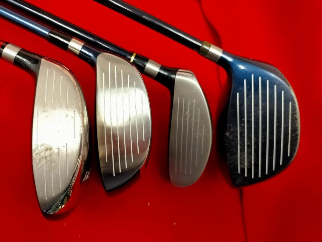 Mizuno ゴルフクラブ4本 JPX3番19 A25５番 HOT L他