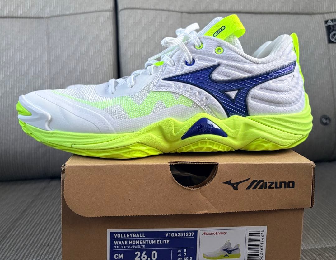 Mizuno WAVE MOMENTUM ELITE ウェイブモーメンタム26㎝