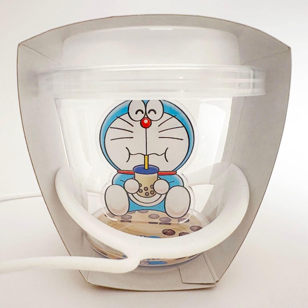 100% ドラえもん & フレンズ アクリルスタンド タピオカ 白 台湾限定