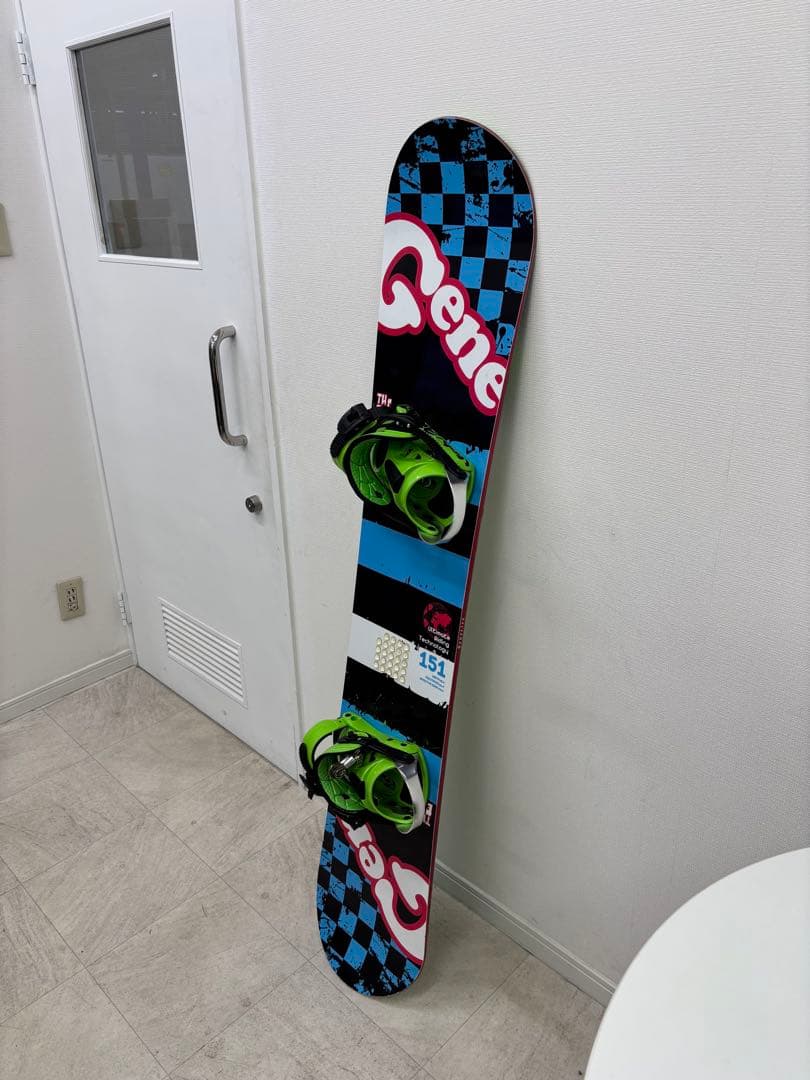 Generics スノーボード板 151cm JOYRIDE ビンディングセット