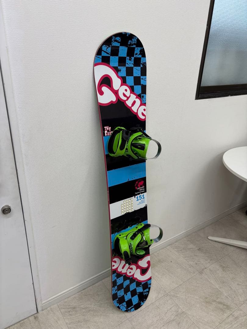Generics スノーボード板 151cm JOYRIDE ビンディングセット