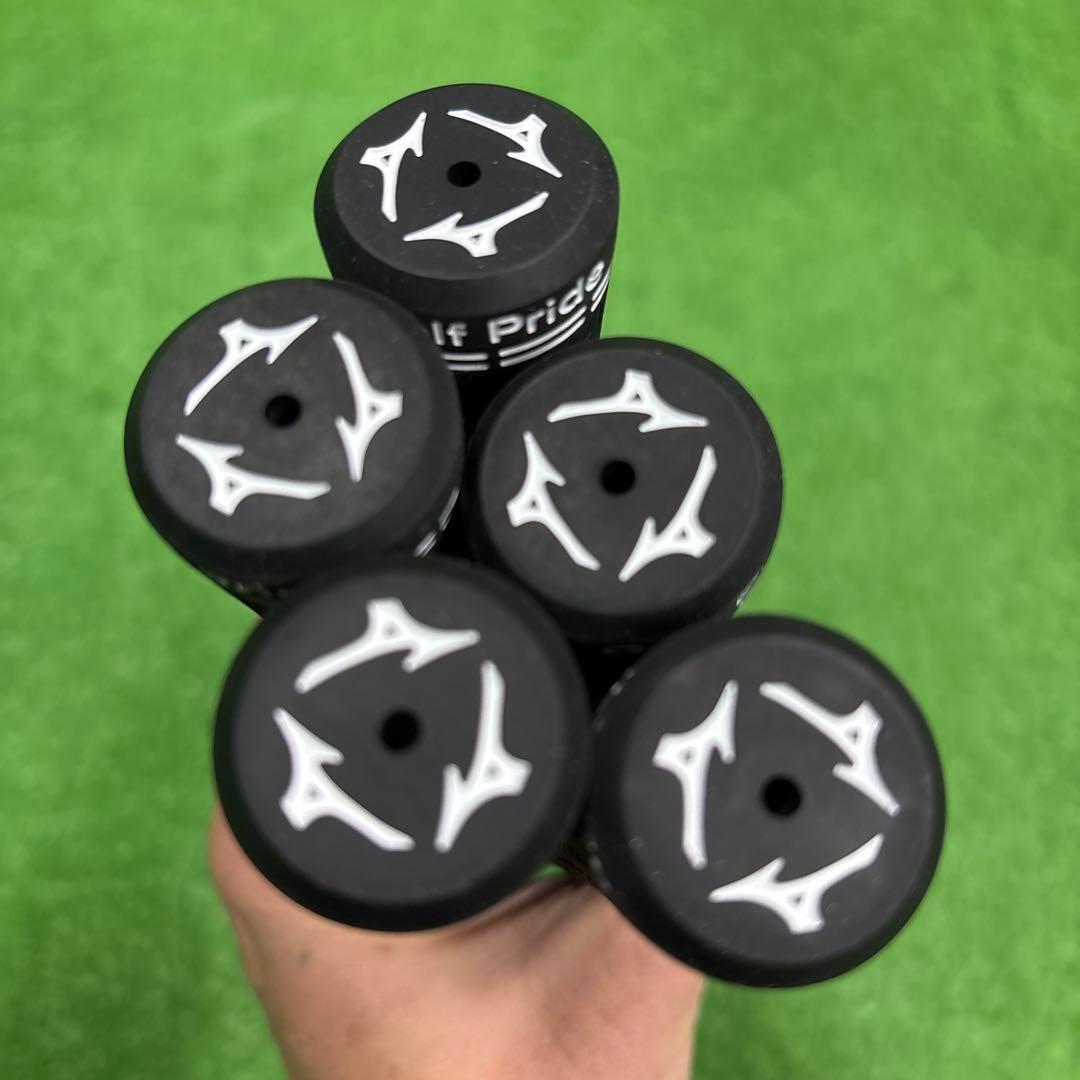 Golf Pride Mizuno 黒グリップ 5本セット