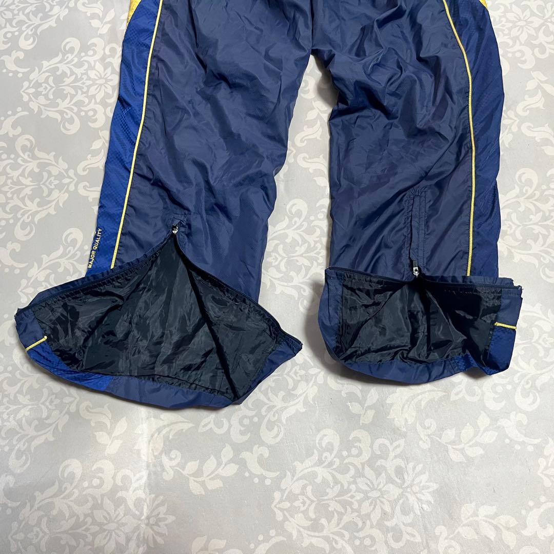 ミズノプロ ウインドブレーカー 上下セット XO 紺×金/Mizuno Pro