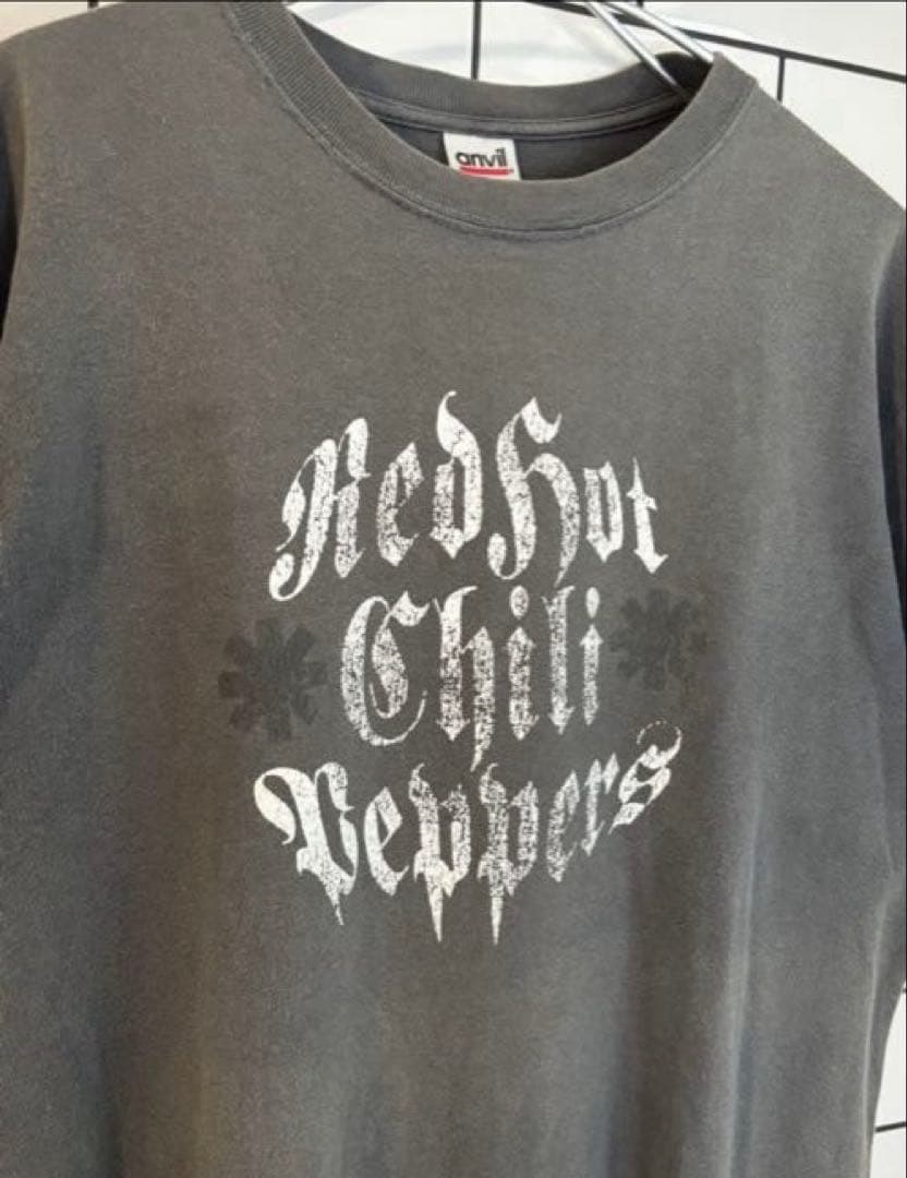 【Red Hot Chili Peppers】ヴィンテージ Tシャツ グレー！