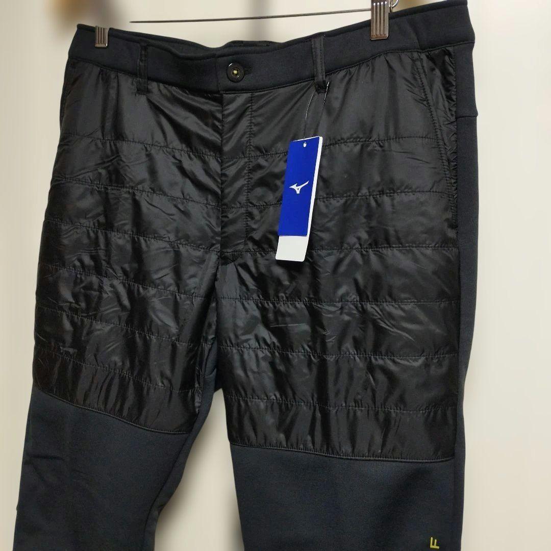未使用 MIZUNO GOLF ハイブリッドパンツ 裾上げ加工 裏起毛素材ミズノ