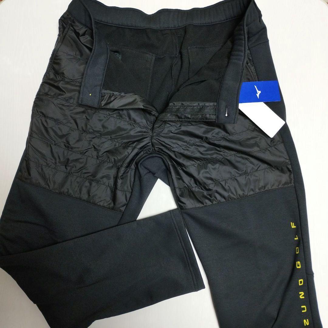 未使用 MIZUNO GOLF ハイブリッドパンツ 裾上げ加工 裏起毛素材ミズノ