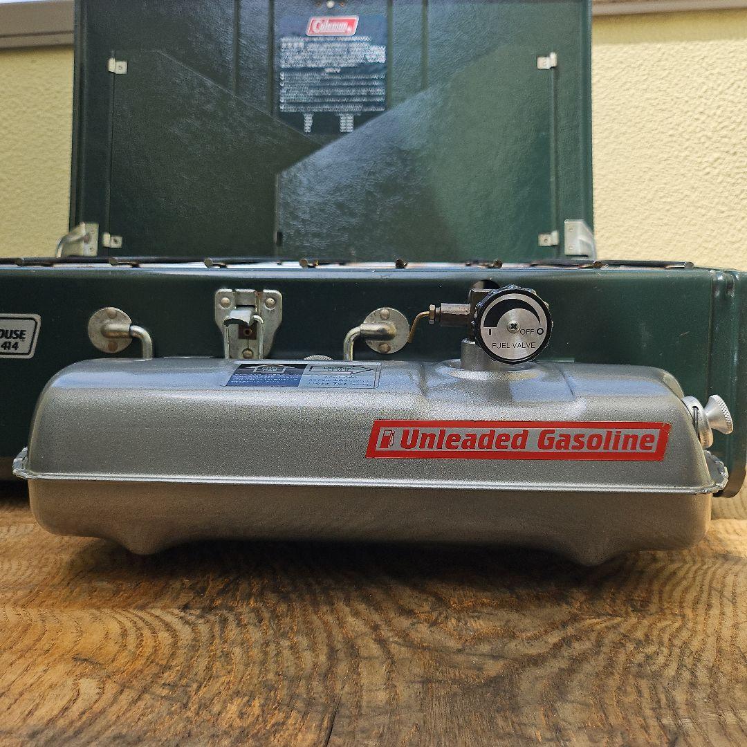 Coleman 414 ツーバーナーコンロ 無鉛ガソリン