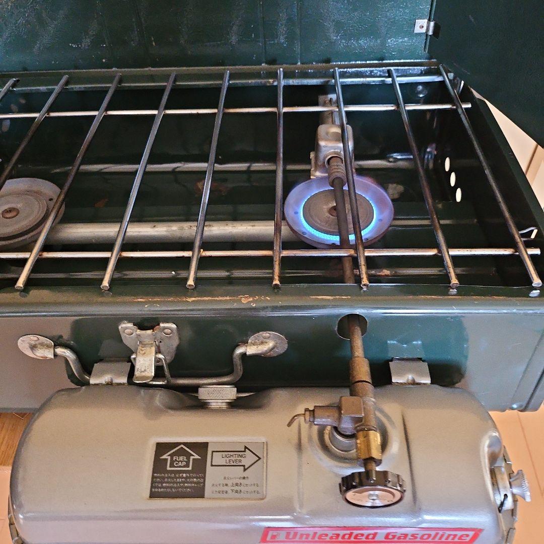 Coleman 414 ツーバーナーコンロ 無鉛ガソリン