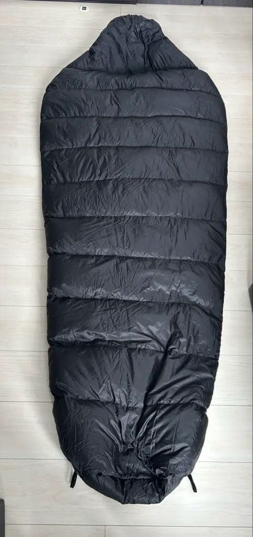 美品　NANGA ブラック ダウンシュラフ　370STD 限定モデル