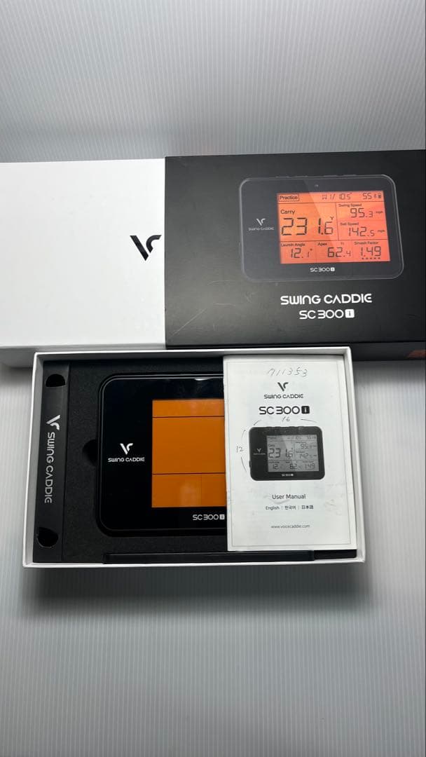 Swing Caddie SC300iゴルフスイング解析機