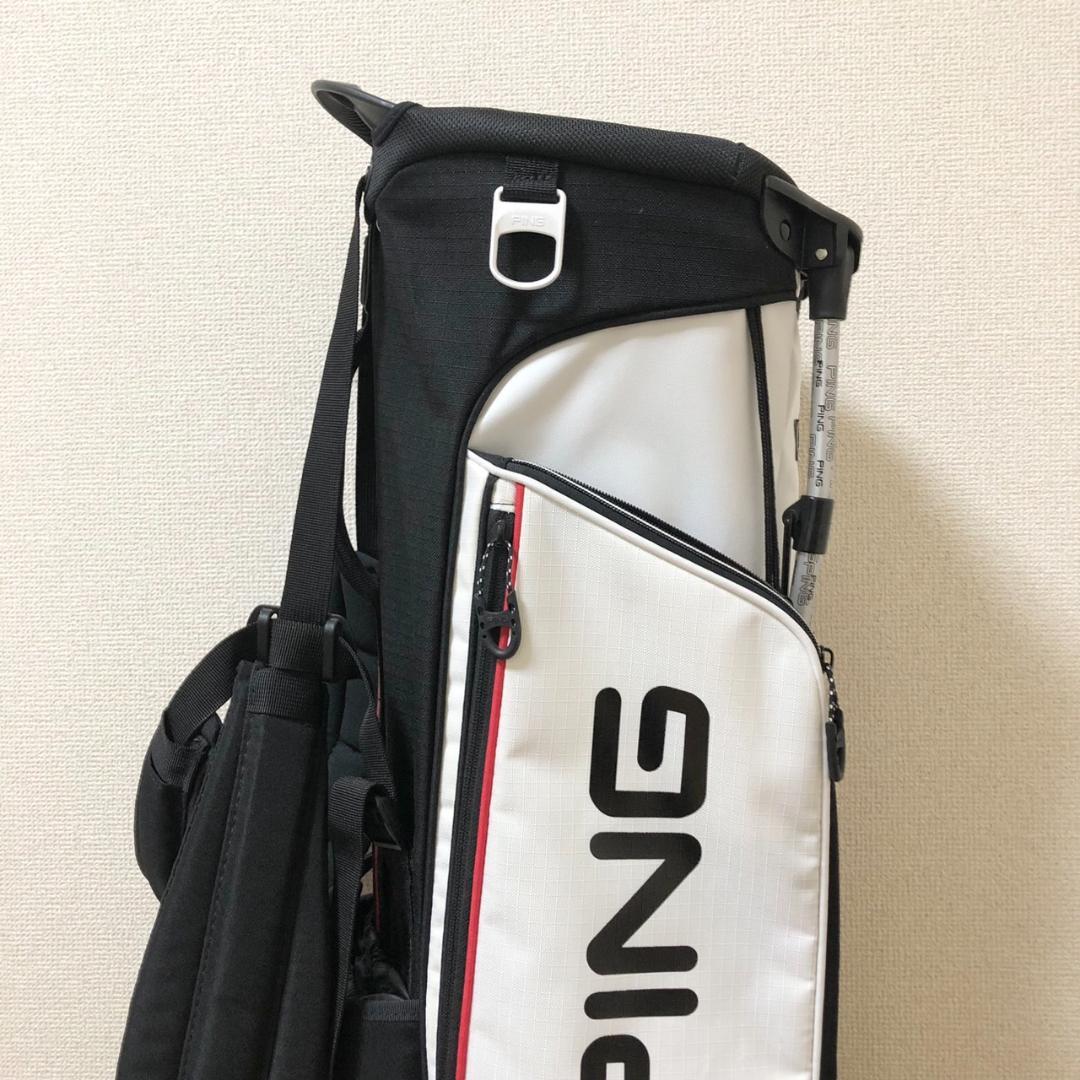 美品 PING ピン 4シリーズ E2 ゴルフ キャディバッグ スタンド