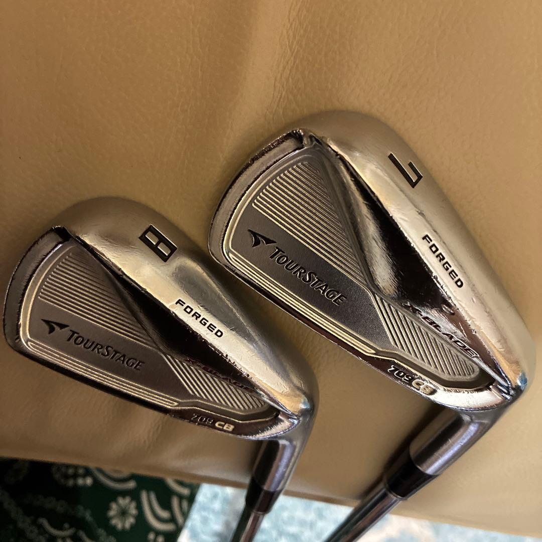 TOURSTAGE 709CB フォージドアイアンセット 6本セット　5-P