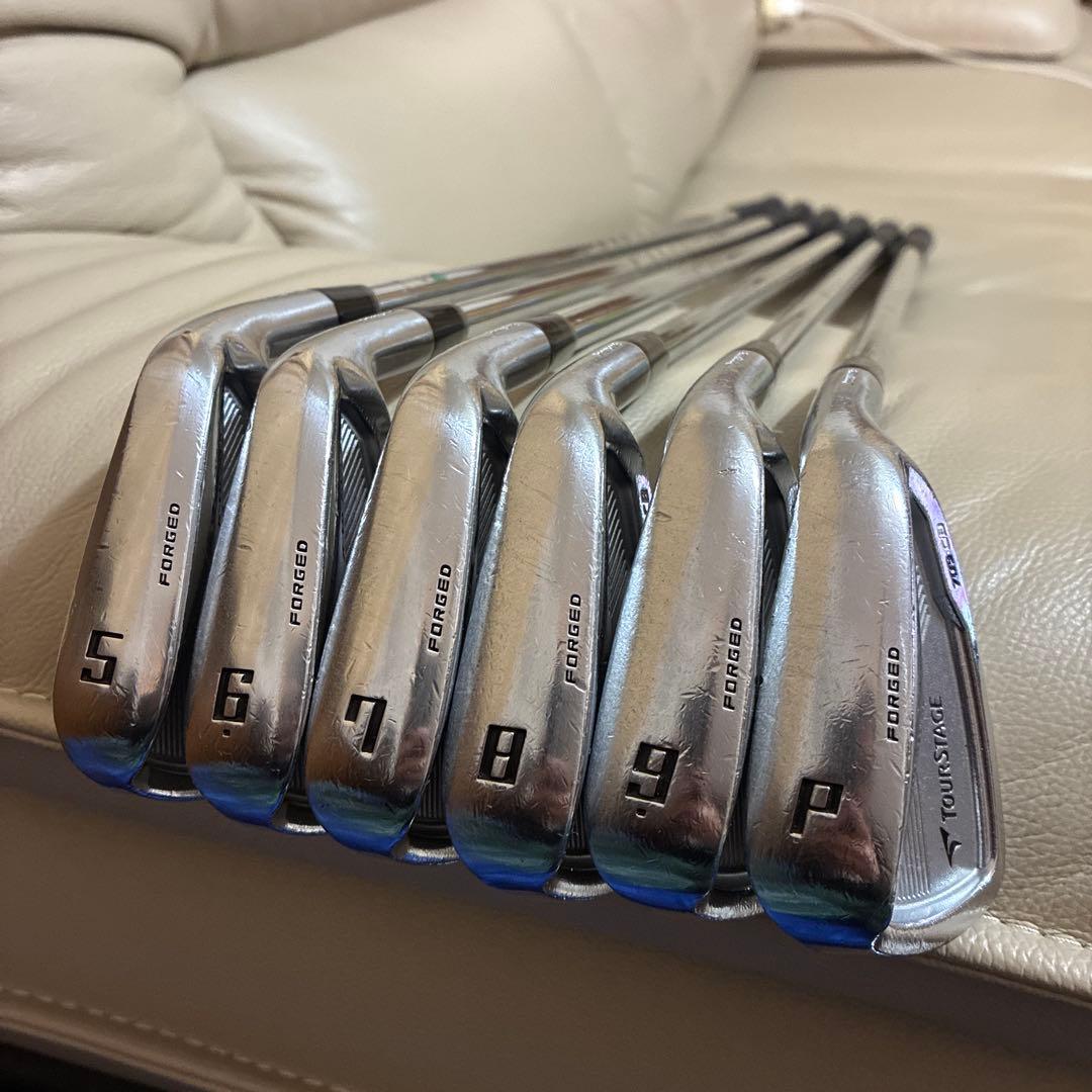TOURSTAGE 709CB フォージドアイアンセット 6本セット　5-P