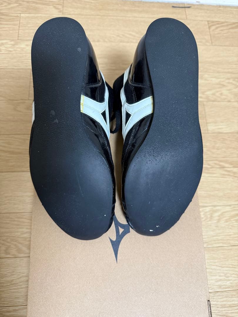 ミズノフィニッシャー 26.5cm 黒×白 MADE IN JAPAN 箱/袋付