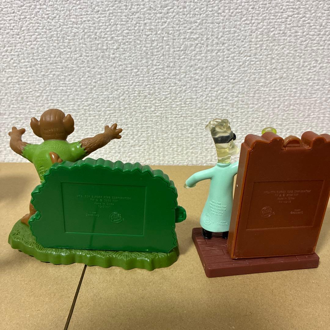 バーガーキング ミールトイ 2002シンプソンズ ムービーオブフェーム8体