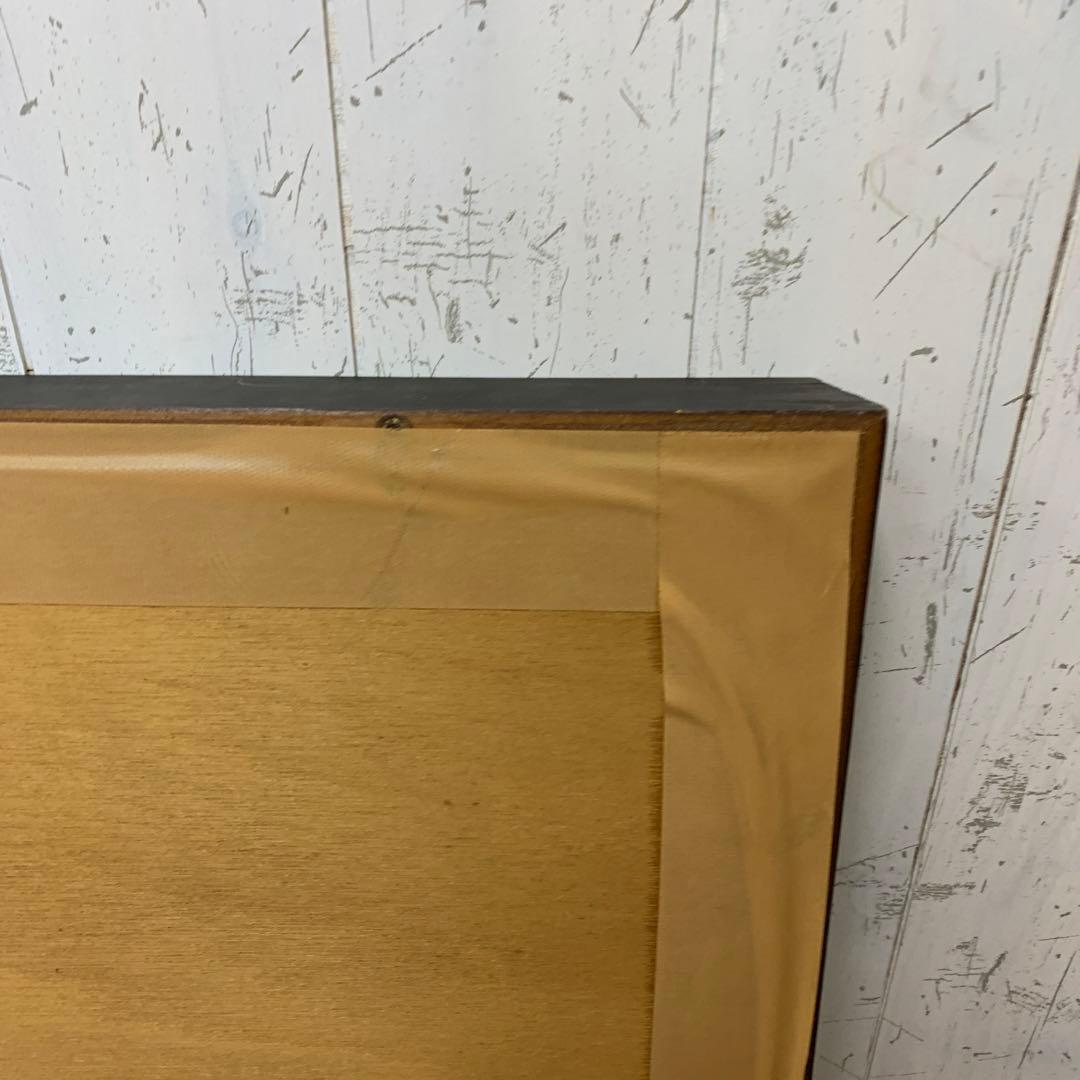 【縁起物・希少】立体 額装 貝細工 夫婦鶴 壁飾り 昭和レトロ 豪華装飾枠