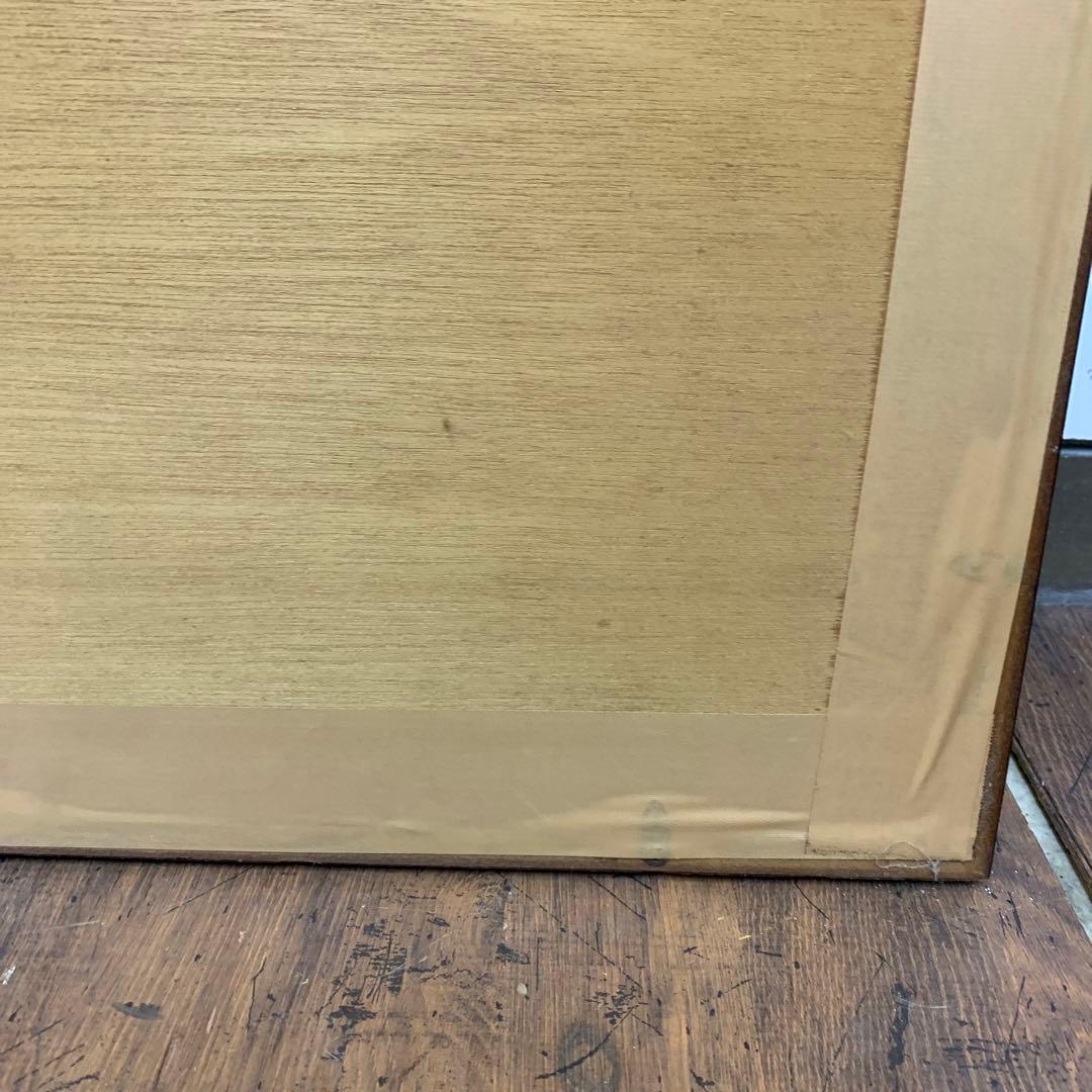 【縁起物・希少】立体 額装 貝細工 夫婦鶴 壁飾り 昭和レトロ 豪華装飾枠