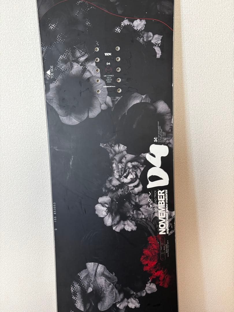 November D4 【美品】　150cm グラトリ名機