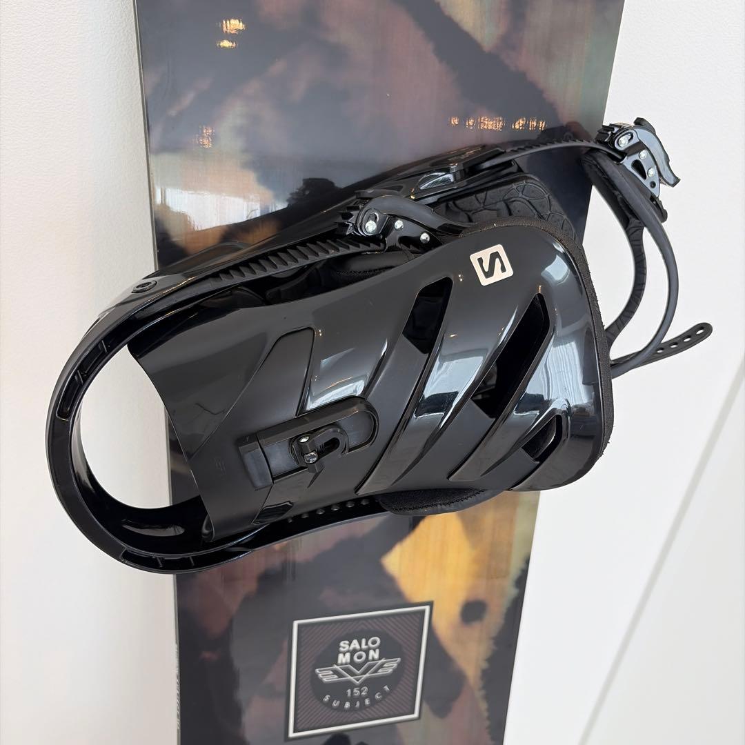 Salomon スノーボード 板　ビンディング カモフラージュ　ケース付き　❁