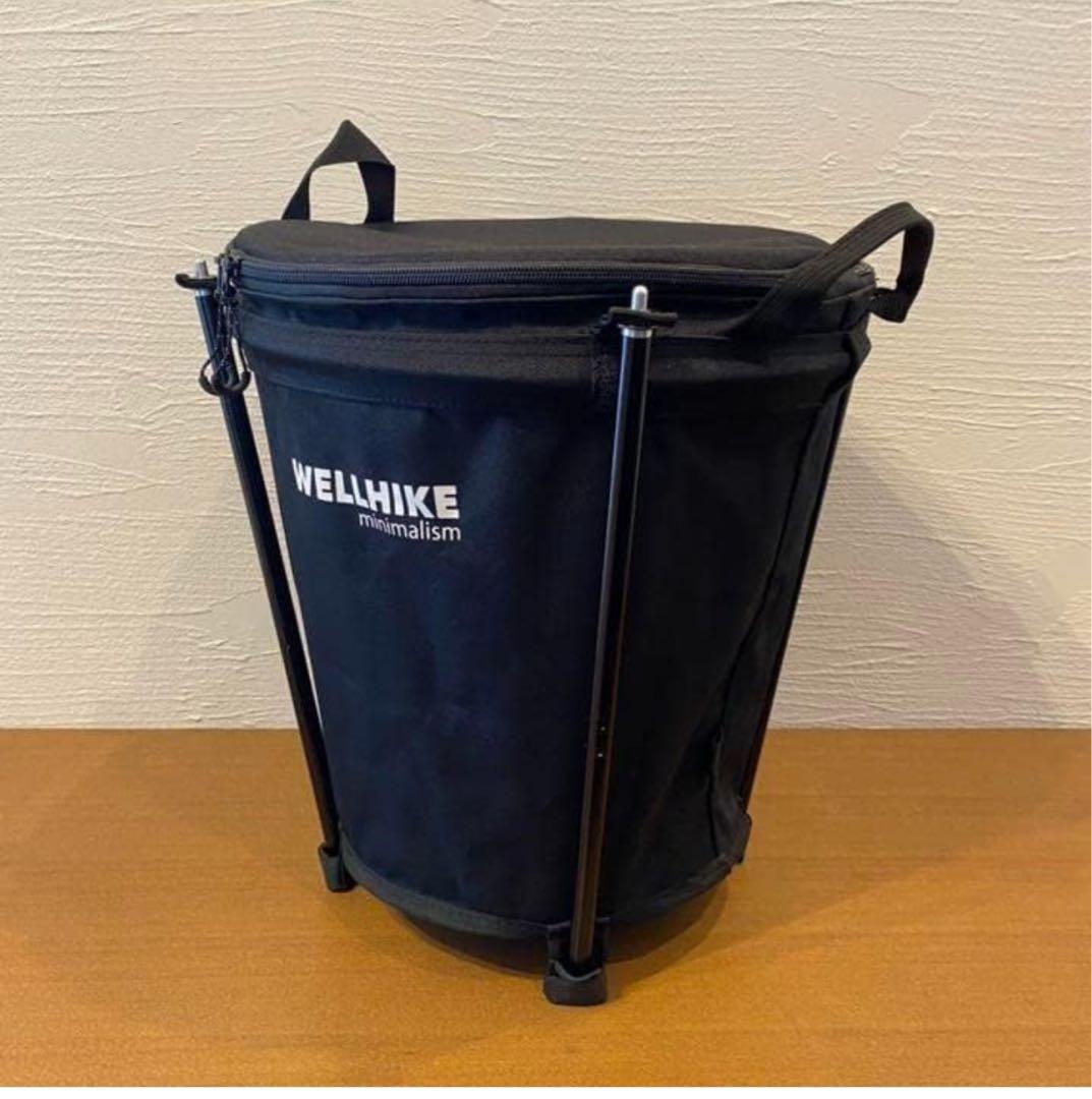 【未使用】WELLHIKEダストボックス 　折りたたみゴミ箱
