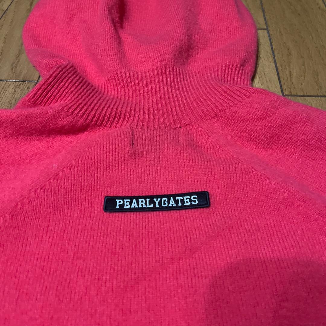 PEARLYGATES カシミヤニットパーカー