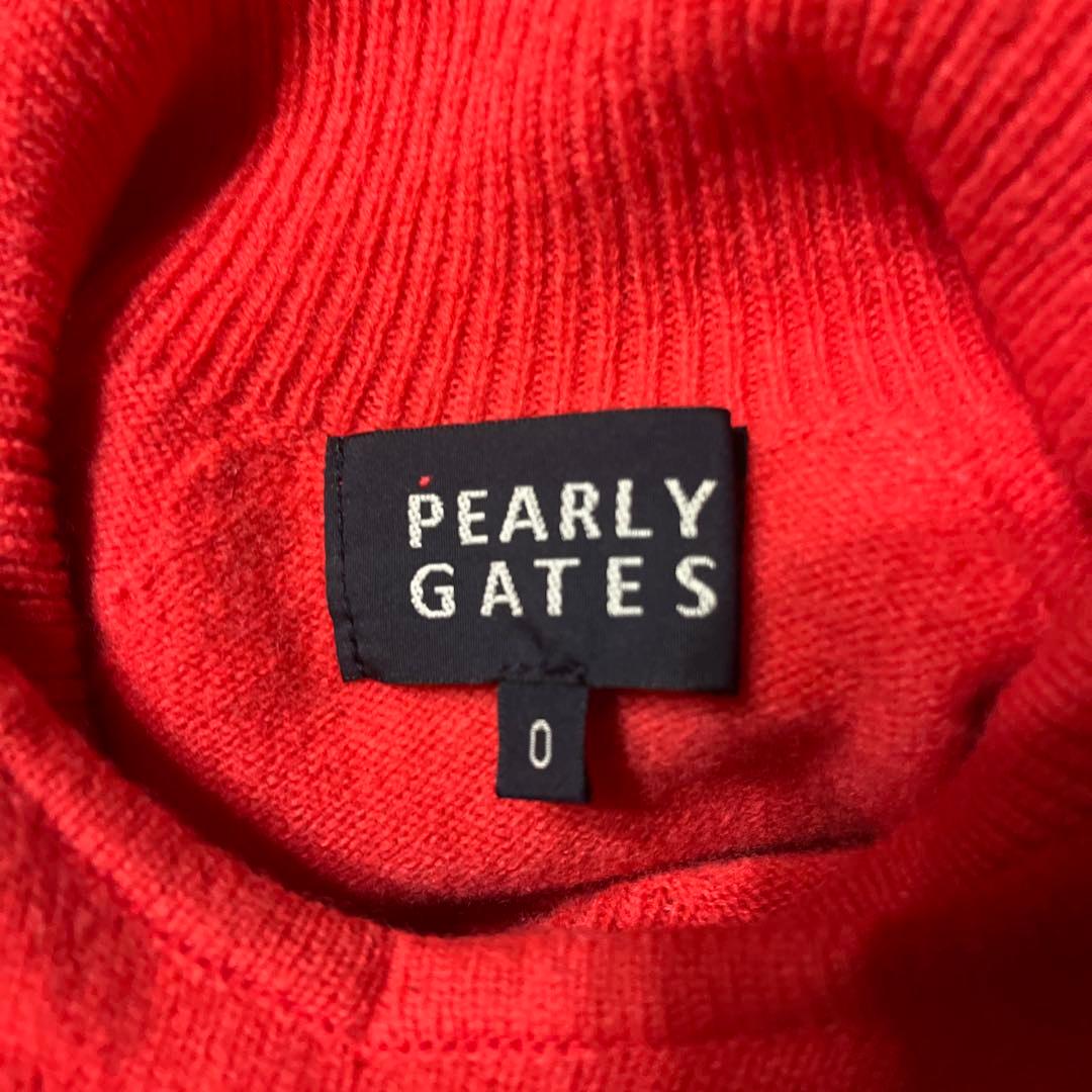PEARLYGATES カシミヤニットパーカー