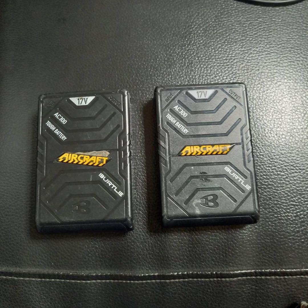 バートルエアクラフト　17v ファンセット　充電器2個