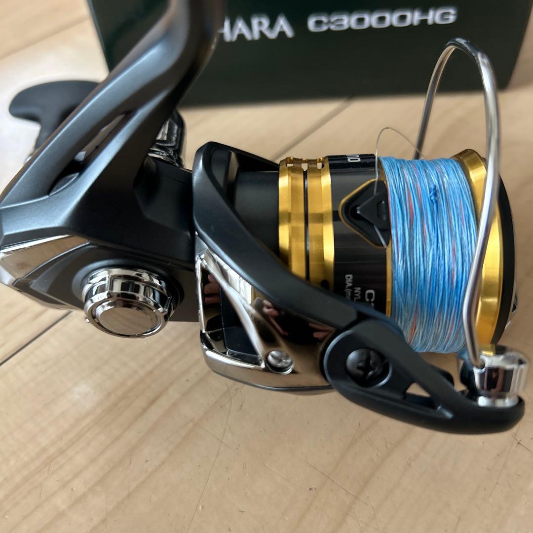 SHIMANO シマノ スピニングリール　22サハラC3000HG美品